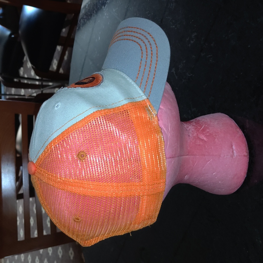 Trane Stitched Patch Trucker Mesh Snapback Hat Cap - image 6